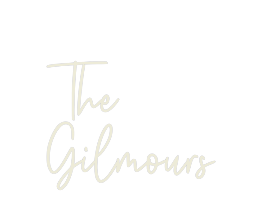 Custom Neon: The Gilmours - Neon Filter