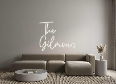 Custom Neon: The Gilmours - Neon Filter