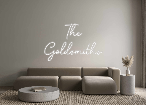 Custom Neon: The Goldsmiths - Neon Filter