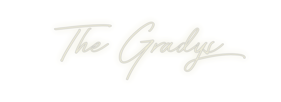 Custom Neon: The Gradys - Neon Filter