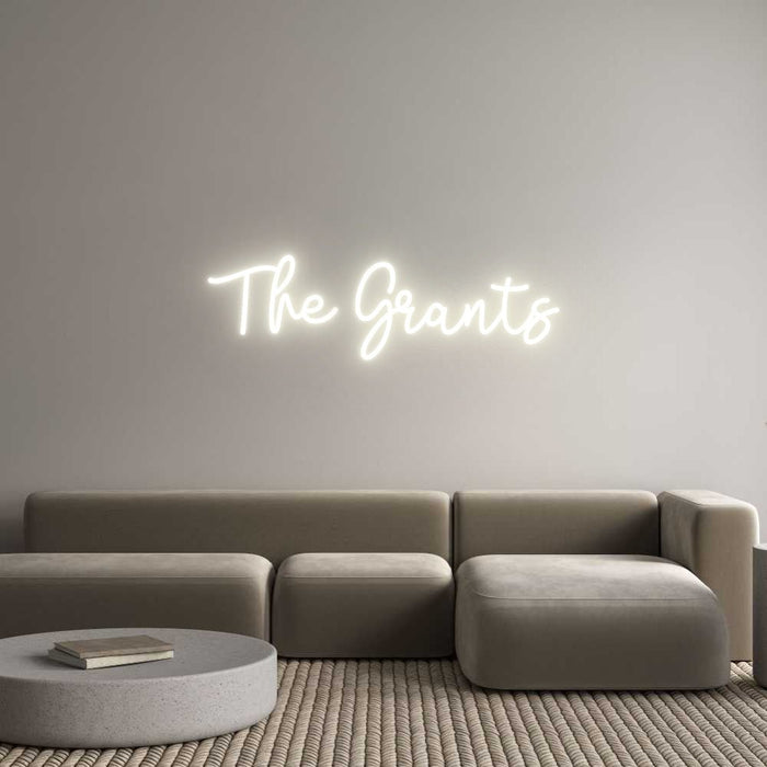 Custom Neon: The Grants - Neon Filter