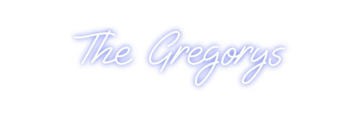 Custom Neon: The Gregorys - Neon Filter