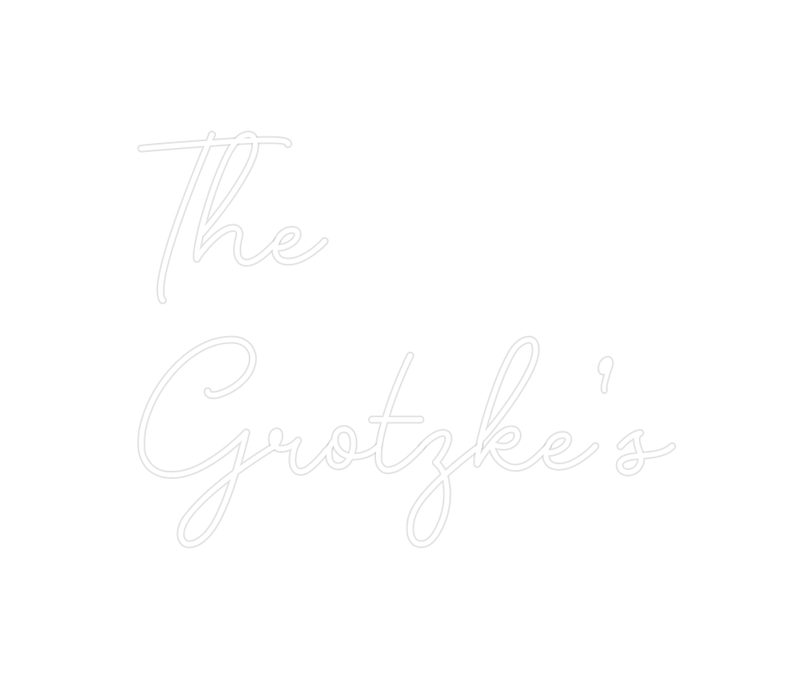 Custom Neon: The Grotzke’s - Neon Filter