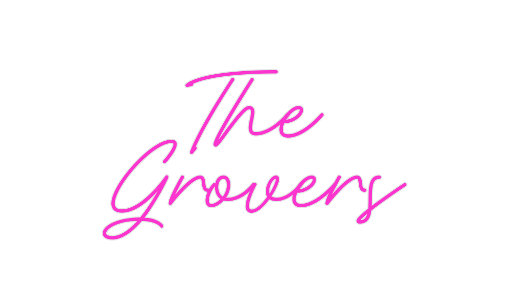 Custom Neon: The Grovers - Neon Filter