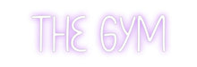 Custom Neon: THE GYM - Neon Filter