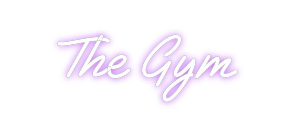 Custom Neon: The Gym - Neon Filter