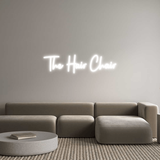 Custom Neon: The Hair Chair - Neon Filter