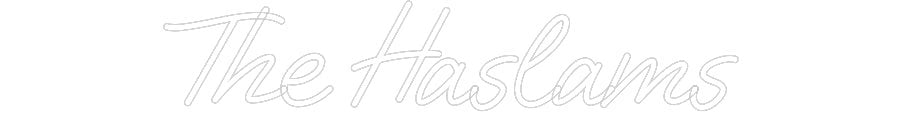 Custom Neon: The Haslams - Neon Filter