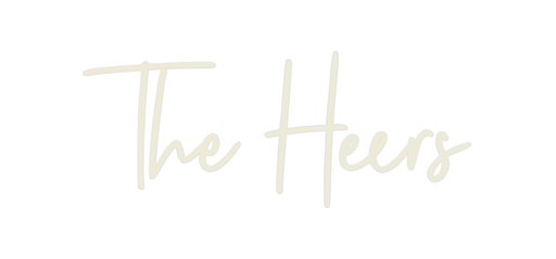 Custom Neon: The Heers - Neon Filter