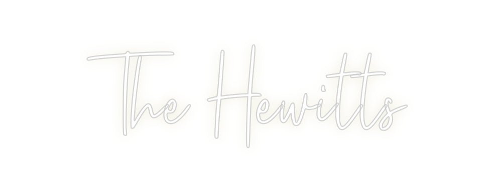 Custom Neon: The Hewitts - Neon Filter