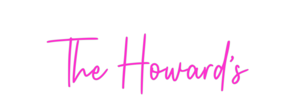 Custom Neon: The Howard’s - Neon Filter