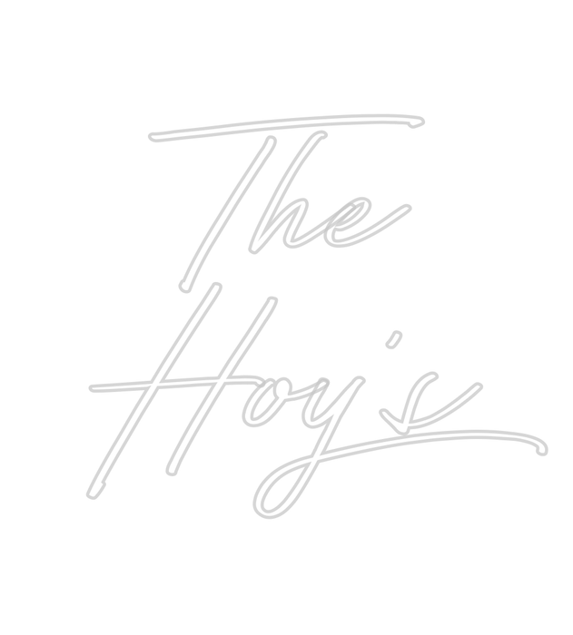 Custom Neon: The Hoy’s - Neon Filter