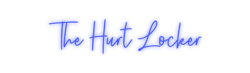 Custom Neon: The Hurt Locker - Neon Filter