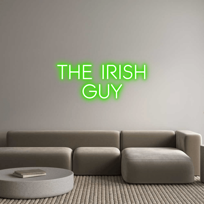 Custom Neon: The Irish Guy - Neon Filter