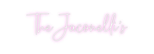 Custom Neon: The Jaconelli’s - Neon Filter