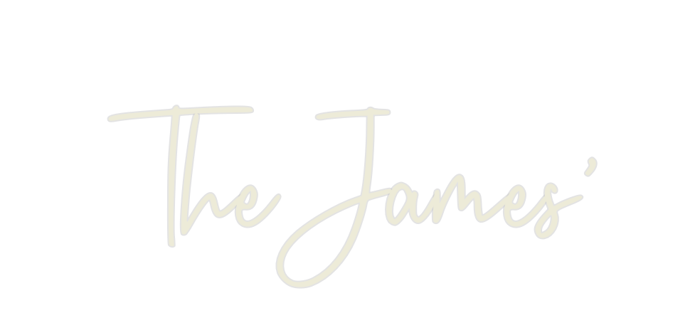 Custom Neon: The James’ - Neon Filter