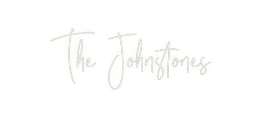 Custom Neon: The Johnstones - Neon Filter