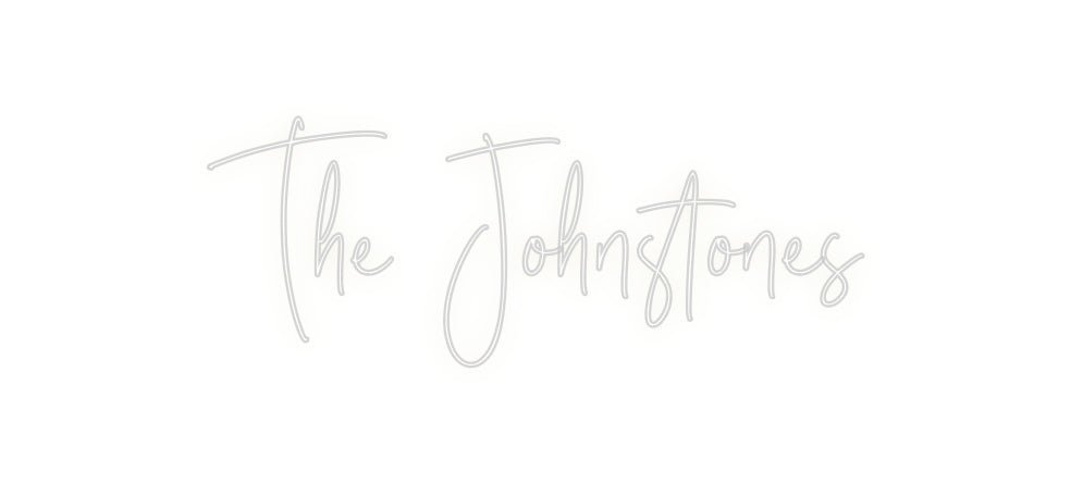 Custom Neon: The Johnstones - Neon Filter