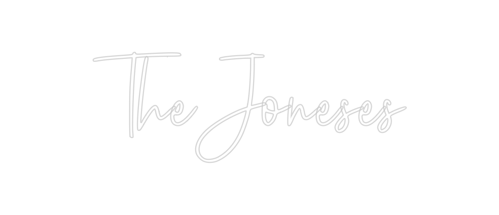 Custom Neon: The Joneses - Neon Filter