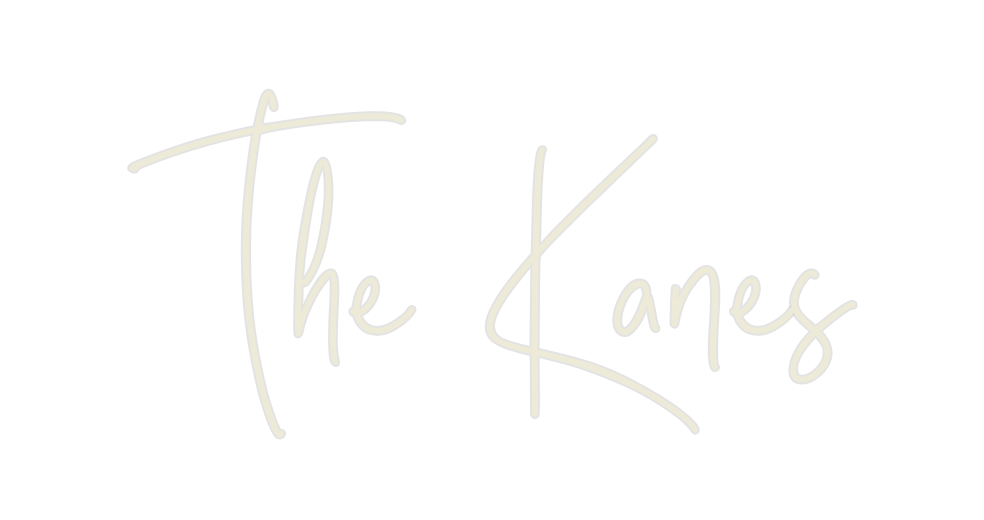 Custom Neon: The Kanes - Neon Filter