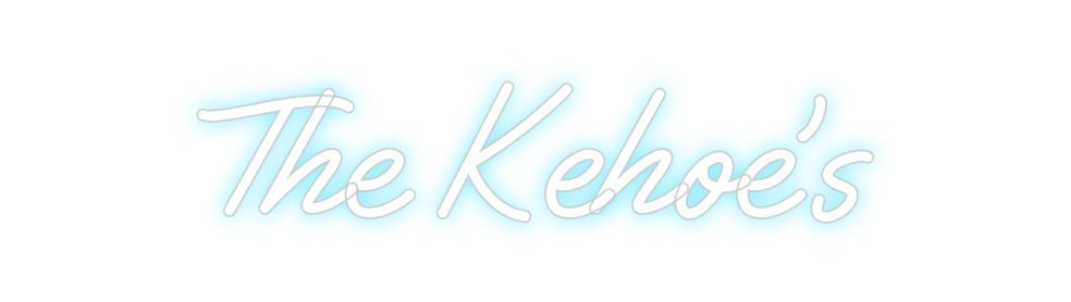 Custom Neon: The Kehoe's - Neon Filter