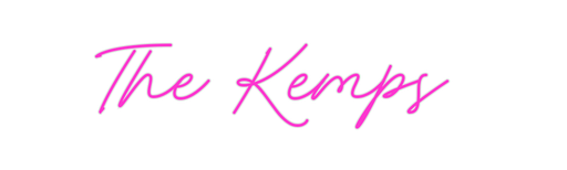 Custom Neon: The Kemps - Neon Filter