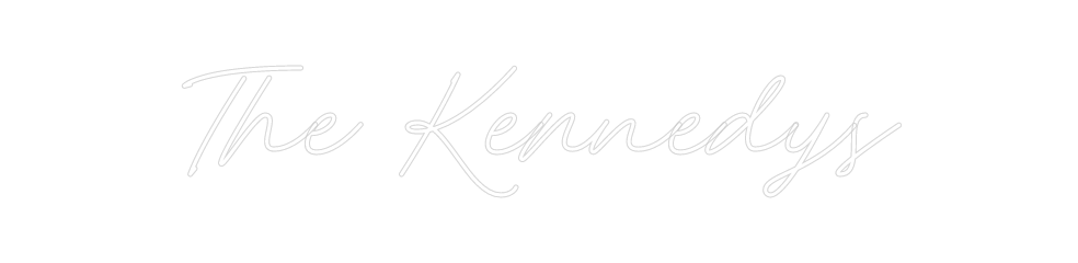 Custom Neon: The Kennedys - Neon Filter