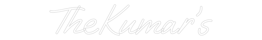 Custom Neon: The Kumar's - Neon Filter