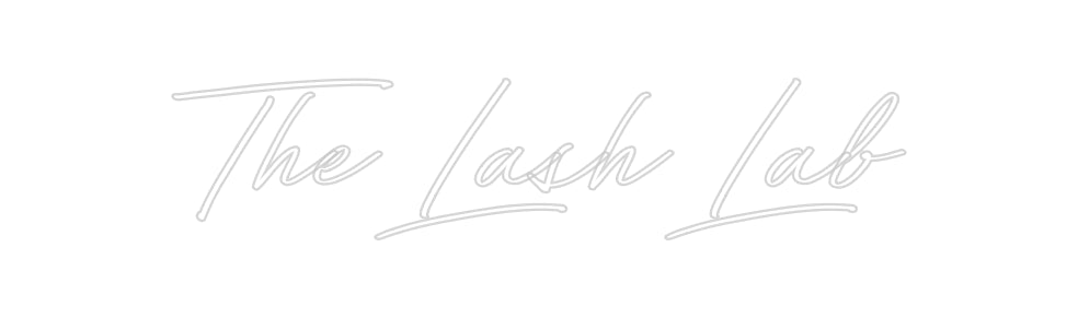 Custom Neon: The Lash Lab - Neon Filter