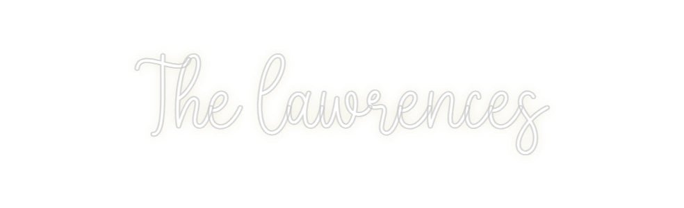 Custom Neon: The Lawrences - Neon Filter