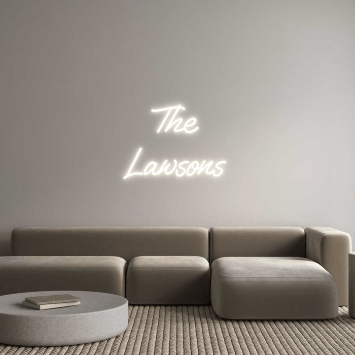 Custom Neon: The Lawsons - Neon Filter