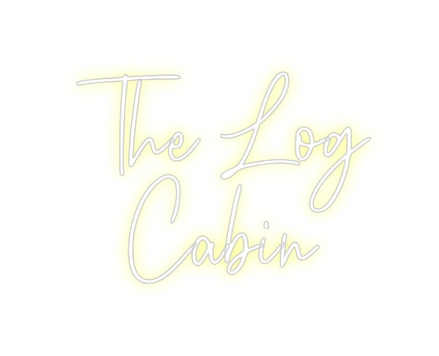 Custom Neon: The Log Cabin - Neon Filter