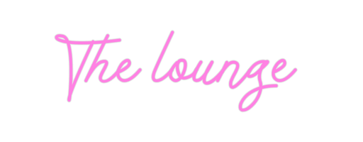 Custom Neon: The lounge - Neon Filter