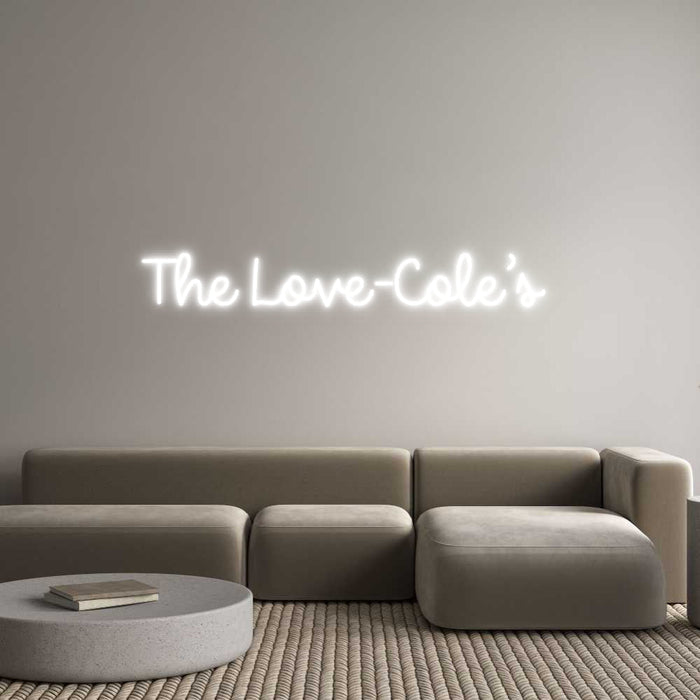 Custom Neon: The Love - Cole... - Neon Filter