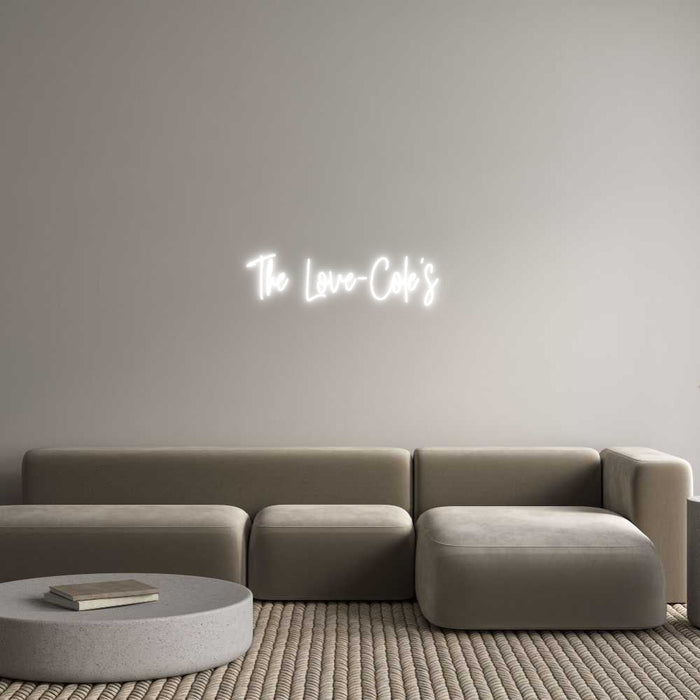 Custom Neon: The Love - Cole... - Neon Filter