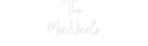 Custom Neon: The MacNicols - Neon Filter