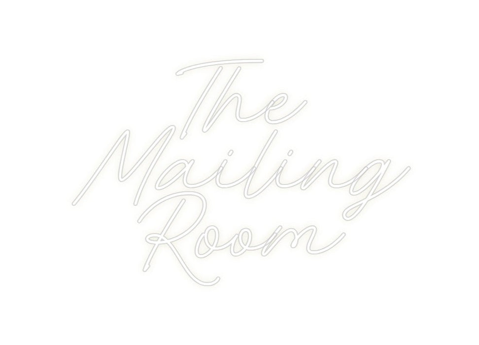 Custom Neon: The Mailing ... - Neon Filter