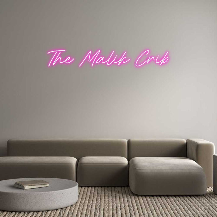 Custom Neon: The Malik Crib - Neon Filter