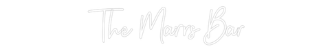 Custom Neon: The Marrs Bar - Neon Filter