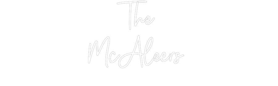 Custom Neon: The McAleers - Neon Filter