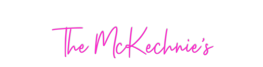 Custom Neon: The McKechnie’s - Neon Filter