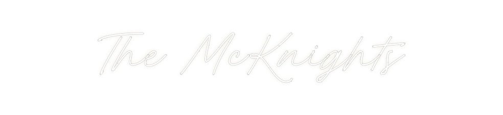 Custom Neon: The McKnights - Neon Filter