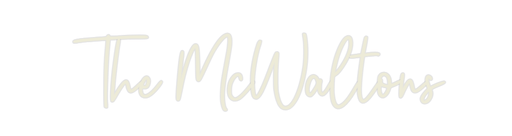 Custom Neon: The McWaltons - Neon Filter