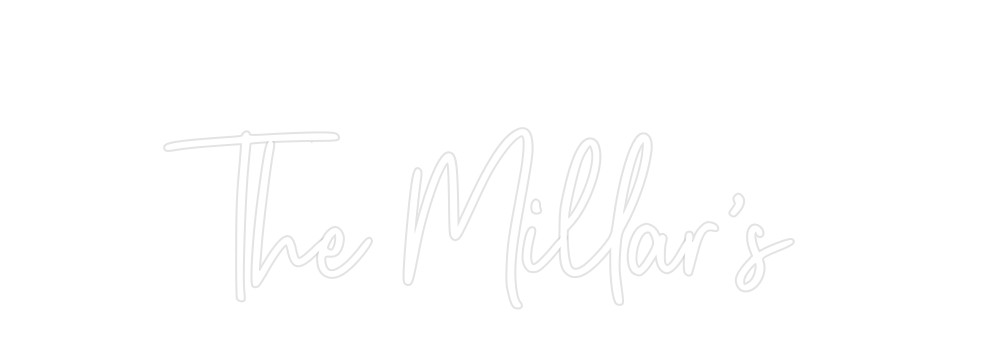 Custom Neon: The Millar’s - Neon Filter