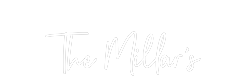 Custom Neon: The Millar’s - Neon Filter