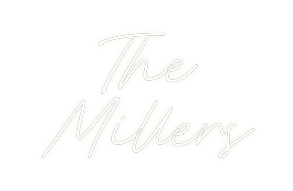 Custom Neon: The Millers - Neon Filter