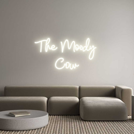 Custom Neon: The Moody Cow - Neon Filter