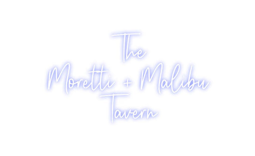 Custom Neon: The Moretti... - Neon Filter