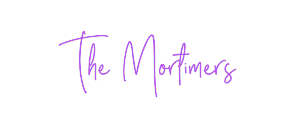 Custom Neon: The Mortimers - Neon Filter