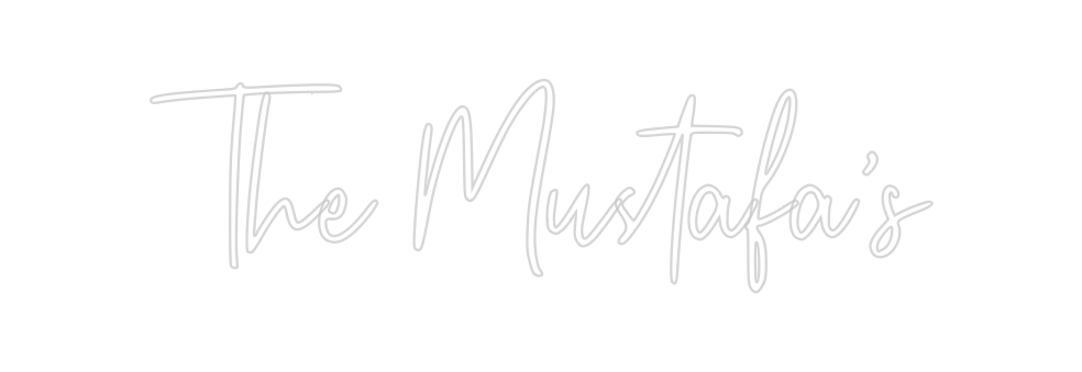 Custom Neon: The Mustafa’s - Neon Filter